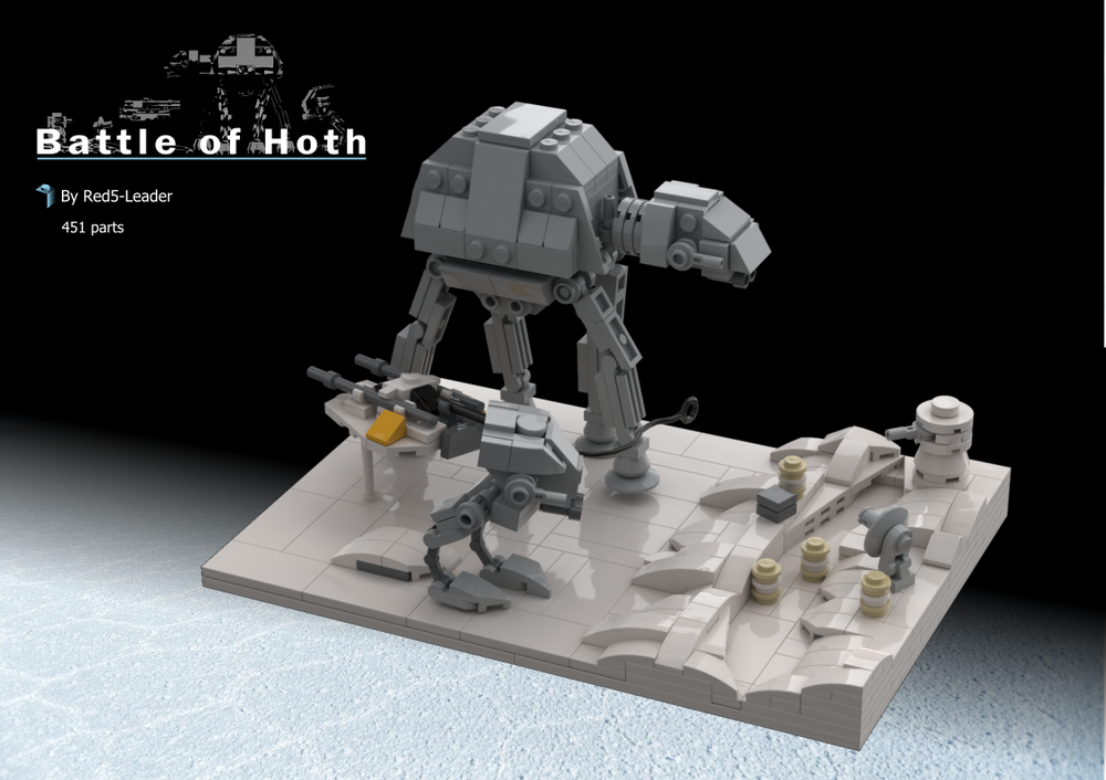 Lego Battle of Hoth