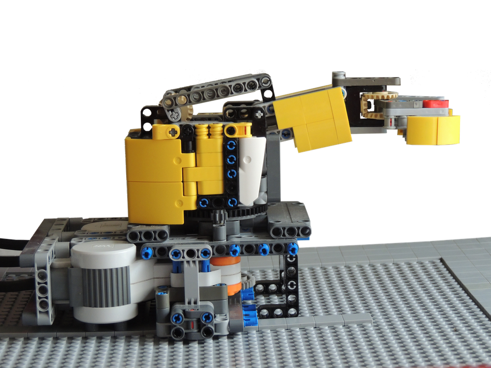 Lego Mini Beta: A 2 DOF Robot arm made with NXT