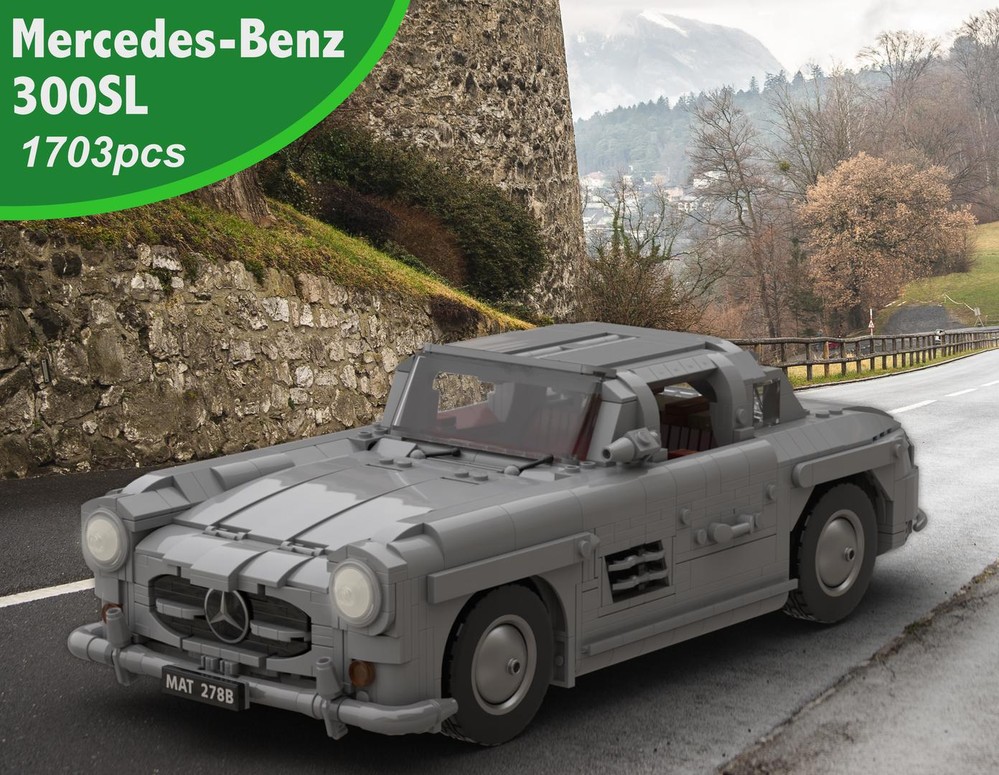 Lego Mercedes-Benz 300SL "Gullwing"
