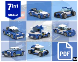 Lego 60312 builder's pack 7in1