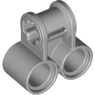 Technic Axle and Pin Connector Perpendicular Double / Light Bluish Gray