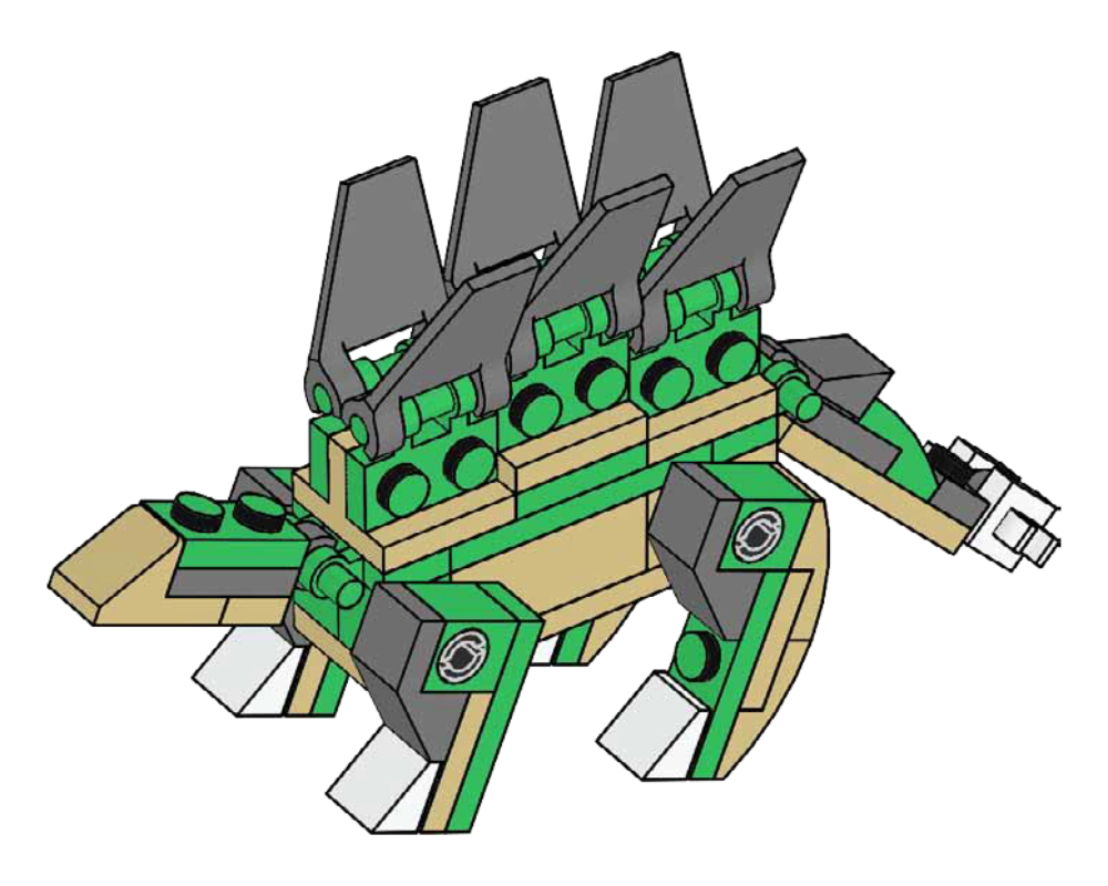Lego Stegosaurus