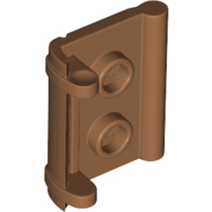 Lego Book Binding with Two Studs / Medium Nougat