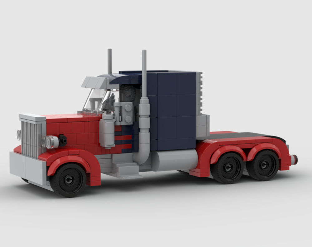 Lego 1992 Peterbilt 379 (Optimus Prime)