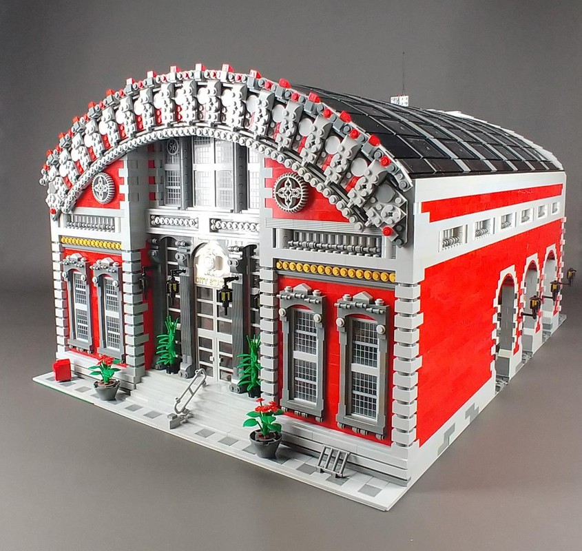 Lego Massive Train Station