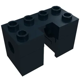 Technic Rack Winder [Complete Assembly] / Black
