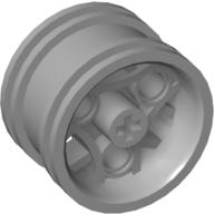 Lego Wheel 30.4 x 20 with 3 Pinholes / Light Bluish Gray