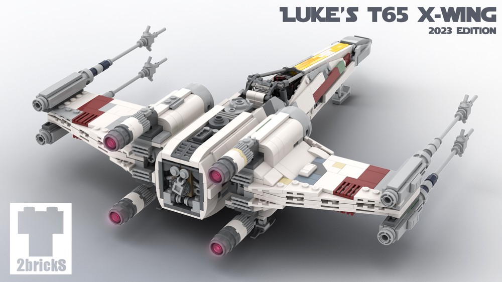 Lego T-65 Starfighter (Red 5) 2023 edition!