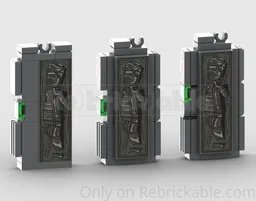 Custom Carbonite Blocks for UCS Razor Crest