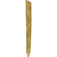 Lego Propeller 1 Blade 2 x 16 with Axle / Pearl Gold