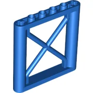 Support 1 x 6 x 5 Girder Rectangular / Blue