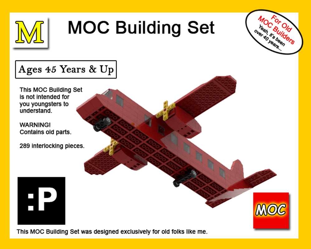 Lego Old-Propeller Plane