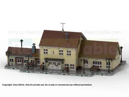Bahnhof - Train Station: Schwarzerden