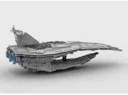 Leviathan Interdictor-Class Cruiser Alternate Build Using Set 75394