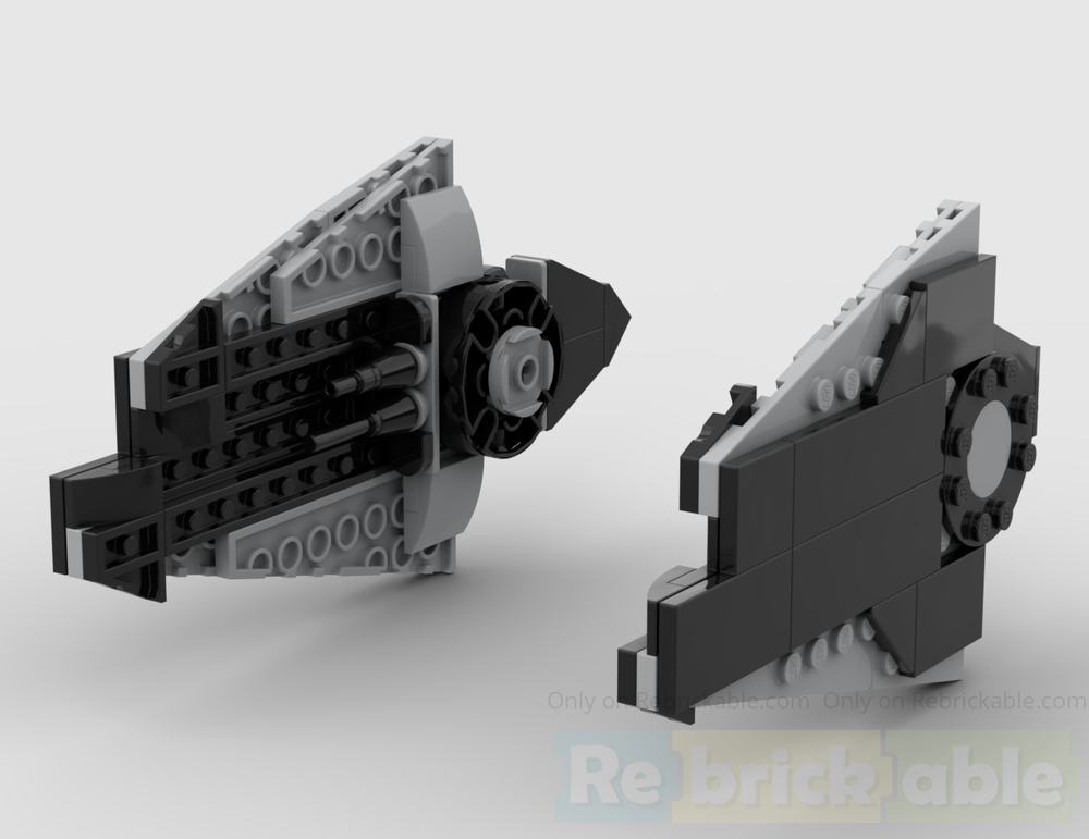 Lego Accurate Wings for Set 7915 Imperial V-wing (2011)