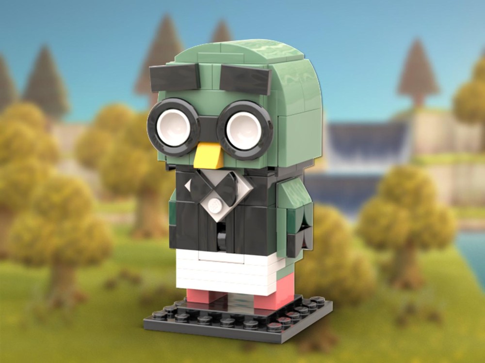 Lego Brewster Brickheadz (From Animal Crossing)