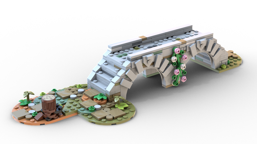 Lego Medieval Bridge