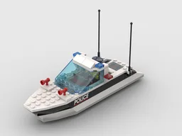 6344 - Jet Speed Justice - remake Police boat