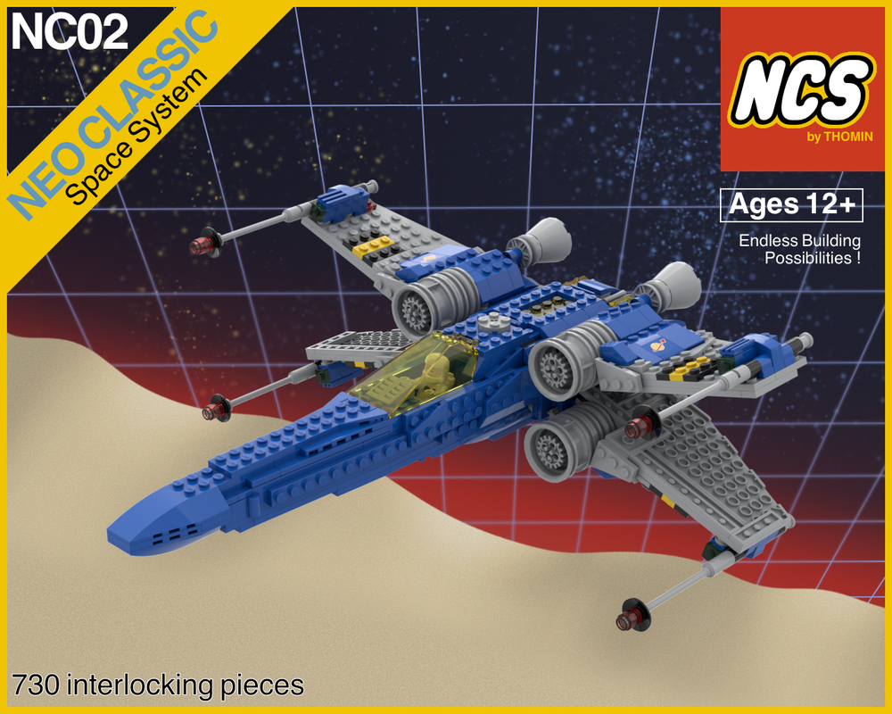 Lego Galaxy Starfighter X