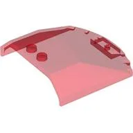 Windscreen 6 x 6 x 1 1/3 / Trans-Red
