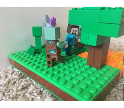 Minecraft Plains Lava Pool