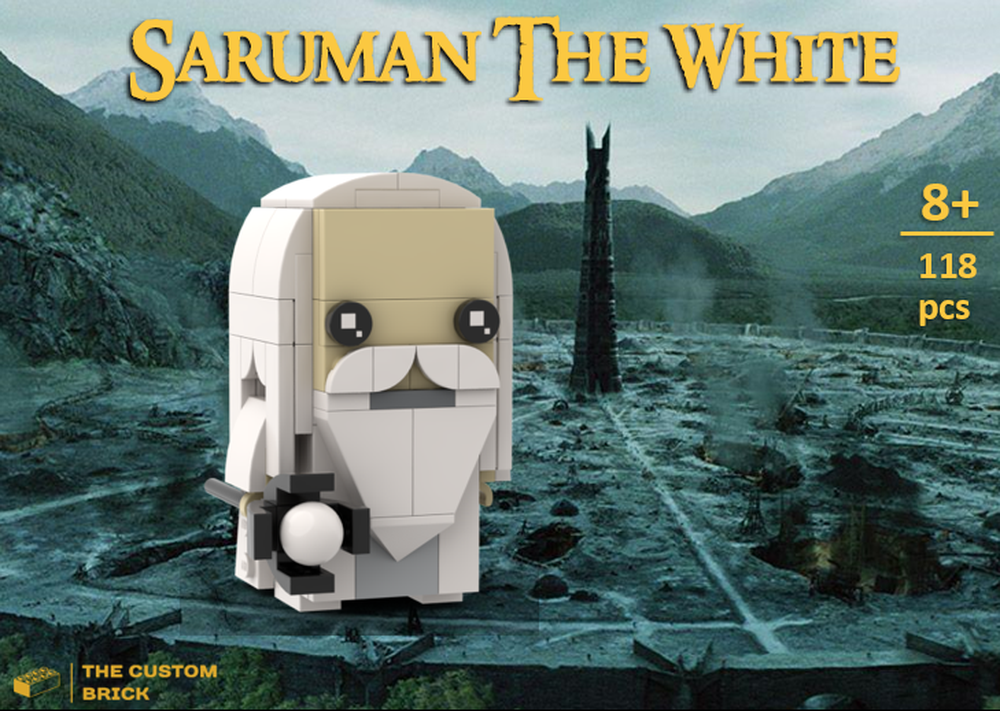 Lego Saruman Brickhead