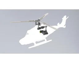 Rescue Helicopter with Unique Rip Cord Technic Function