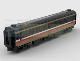4-Wide BR MK2 Carriage In Intercity Livery - Can Be Converted To Scotrail Livery