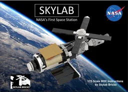 1:75 Scale Skylab Orbital Workshop.