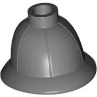 Hat / Pith Helmet / Dark Bluish Gray