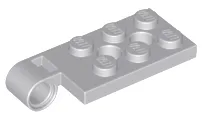Hinge Plate 2 x 4 with Pin Hole with 2 Holes - Top