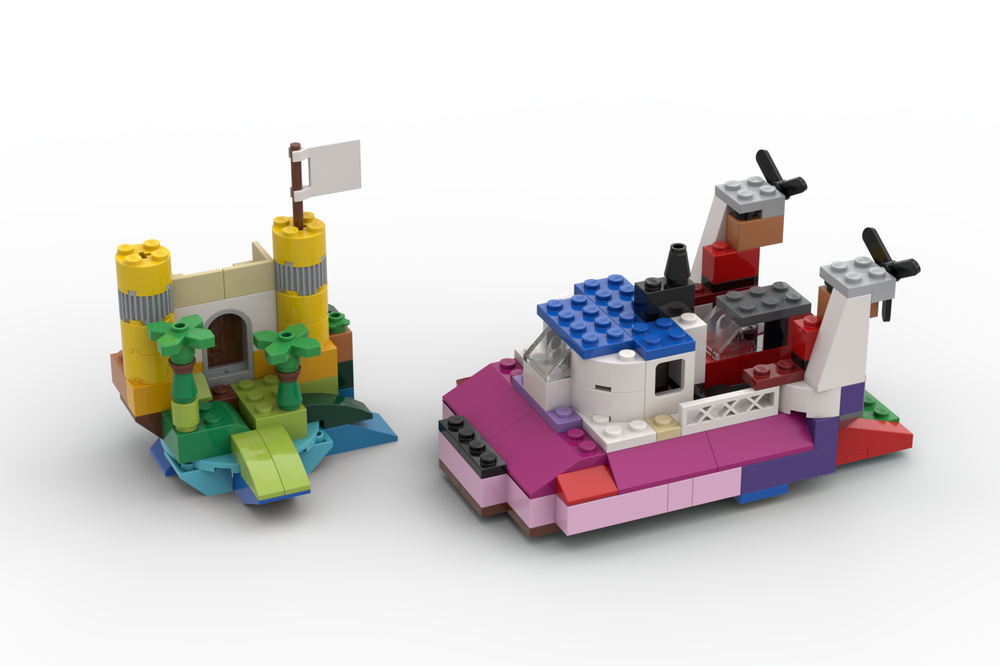 Lego 10692 Hovercraft Island Ferry