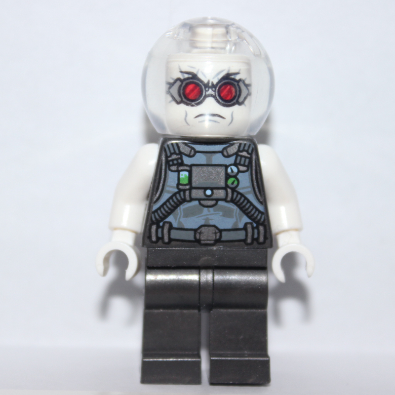 Lego Mr. Freeze with Pearl Dark Gray Outfit