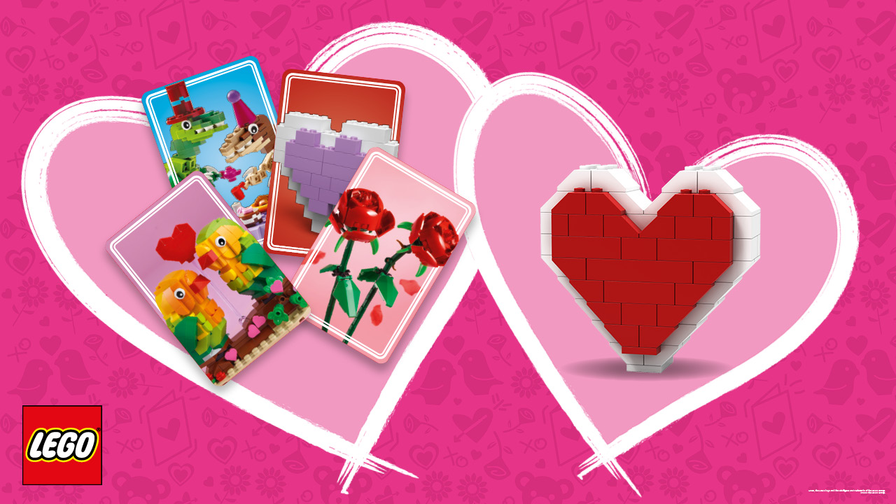 Lego Heart-shaped Jewelry Box