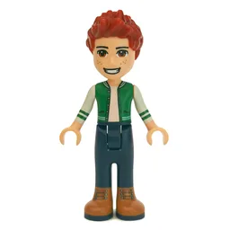 Daniel - Green Jacket, Dark Blue Trousers