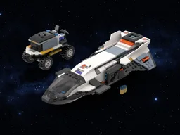 60434 Modded Spaceship & Rover