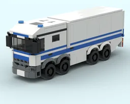 Mercedes Benz Geldtransporter Bundesbank Truck Police