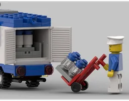 Milk Delivery Van