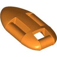 Equipment Lifeguard Float, Hollow Back / Orange