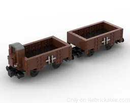 Old coal wagons