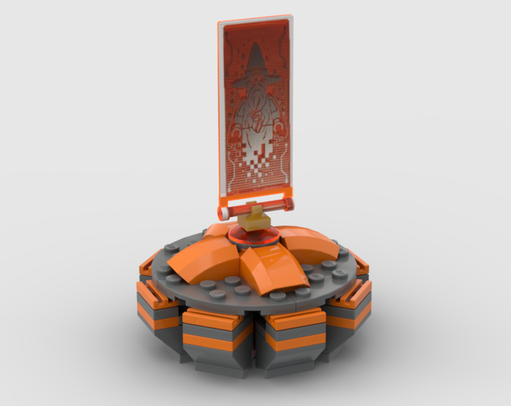 Lego Merlok's fortrex office