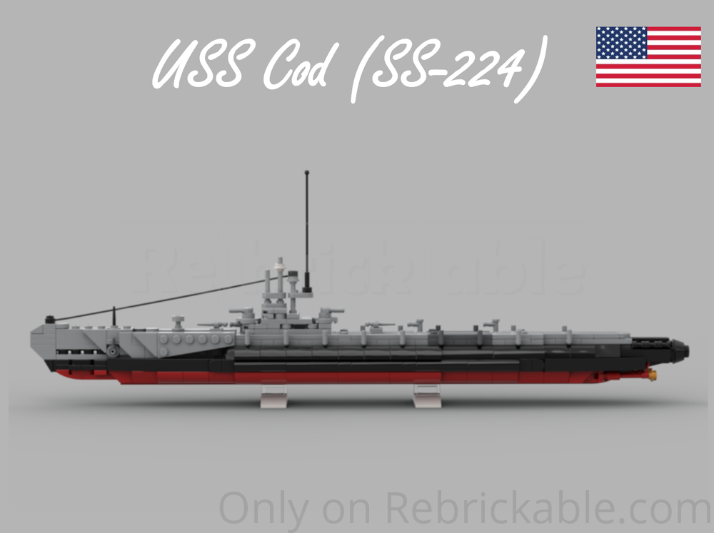 Lego USS Cod (SS-224)