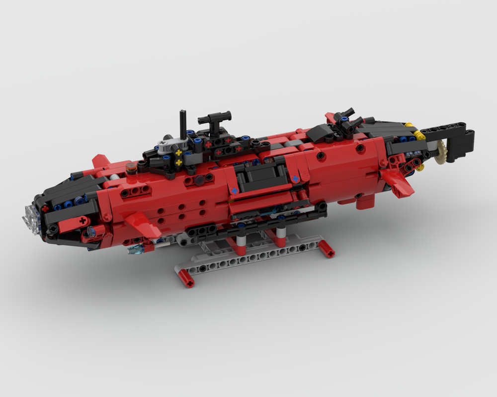 Lego 42098 Submarine - LEGO Technic Car Transporter Alternate Build