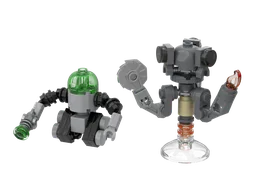 Minifig-Scale Fallout Robots