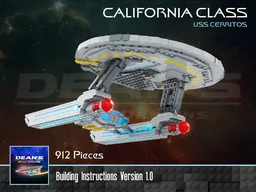 California Class Starship - Star Trek Lower Decks