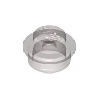 Plate Round 1 x 1 with Solid Stud / Trans-Brown