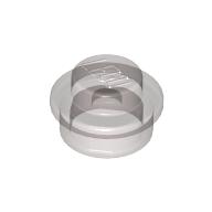 Lego Plate Round 1 x 1 with Solid Stud / Trans-Brown