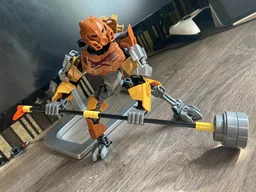 Brown Guardian - custom Bionicle set