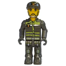 Juniors Midifig, Res-Q - Cap / Dark Gray