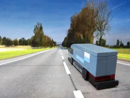 Micro Amazon Delivery Van